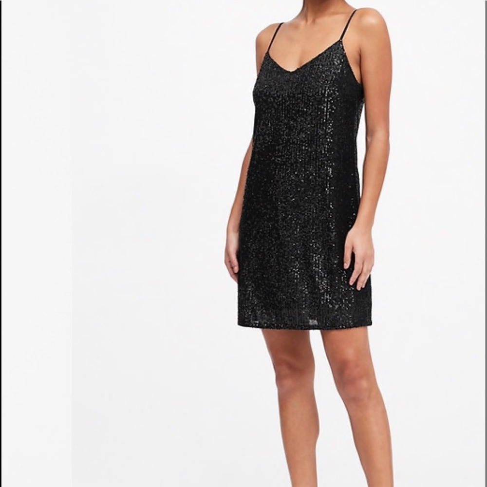 New Banana Republic Sparkle Slip Dress!